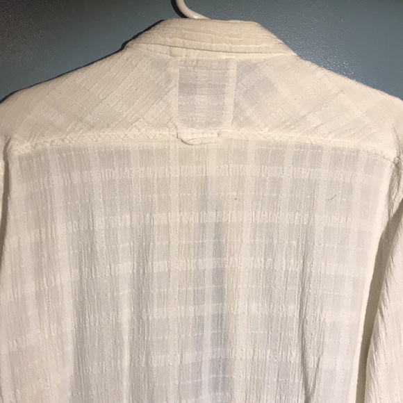 Guess Mens Long Sleeve White Button Down - Picture 13 of 16